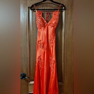 VINTAGE NIKI LIVAS DRESS ‘RED’